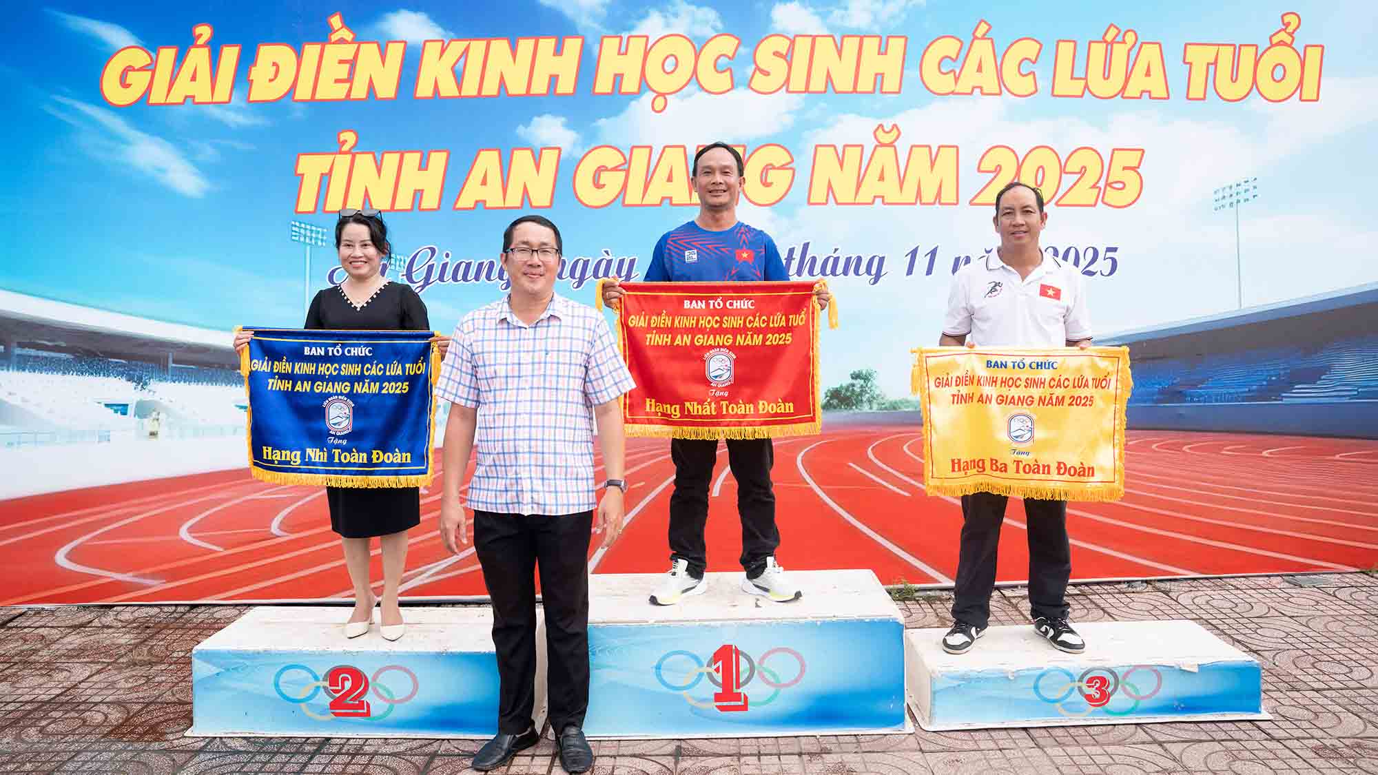 Xã Châu Thành hạng nhất toàn đoàn Giải Điền kinh học sinh các lứa tuổi ...