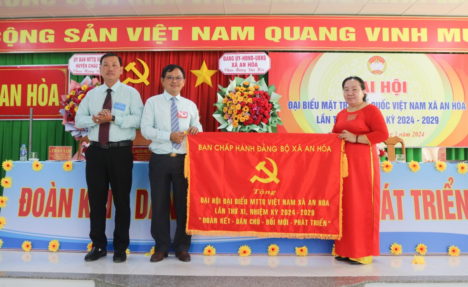 Châu Thành: Đại hội điểm MTTQ Việt Nam xã An Hòa lần thứ XI, nhiệm kỳ ...